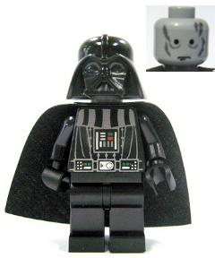 SW0232 Darth Vader (Death Star torso - no Eyebrows