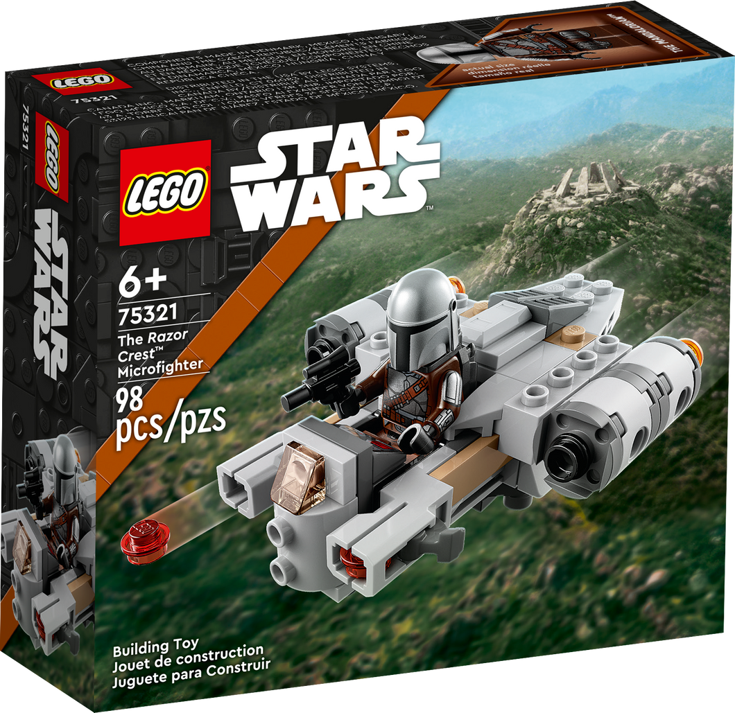 75321 The Razor Crest Microfighter (Retired) (New Sealed)