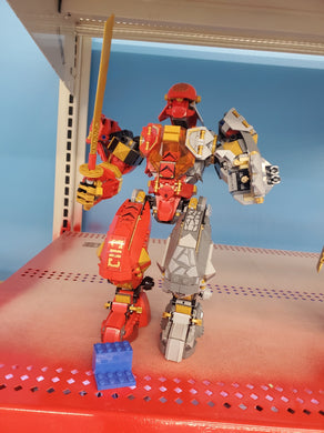 71720 Fire Stone Mech (Retired) (Previously Owned)