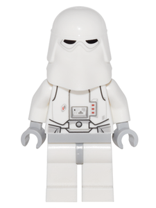 SW0764 Snowtrooper, Light Bluish Gray Hips with Clip Ring