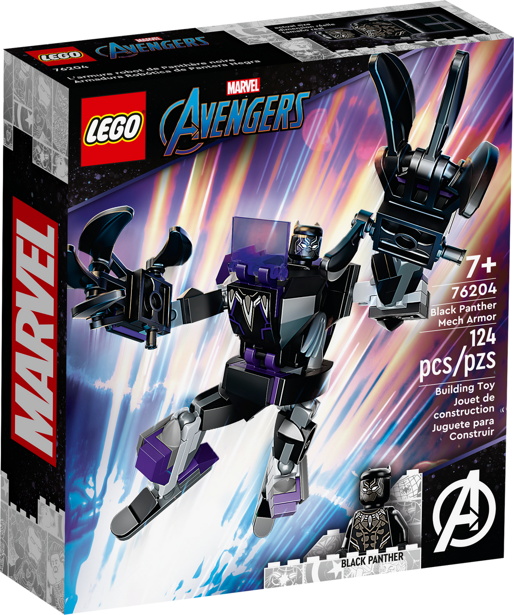 76204 Black Panther Mech Armor