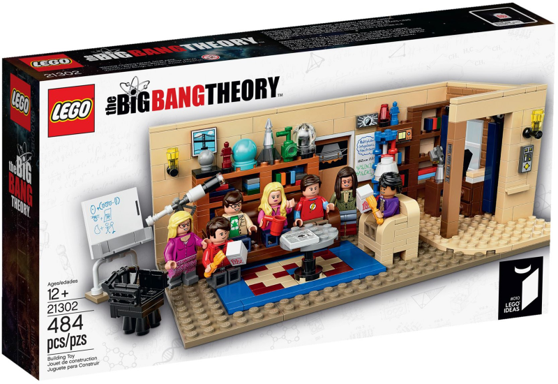 21302 The Big Bang Theory Ideas (Retired) (New Sealed)