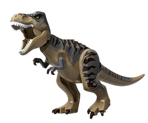 TRex08 Dinosaur Tyrannosaurus rex with Dark Bluish Gray Back