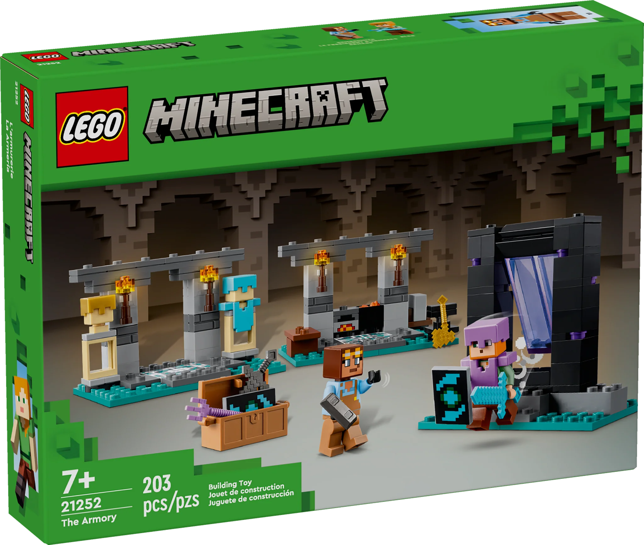21252 LEGO Minecraft: The Armory – Bricks and Minifigs Ontario