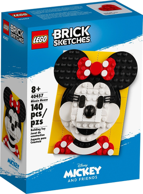 40457 LEGO Bricksketches: Minnie Mouse (Retired) (Certified Complete)