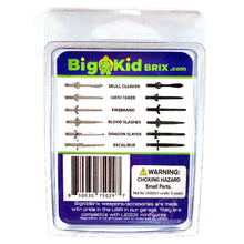 Big Kid Brix Medieval Sword Dual Color Pack