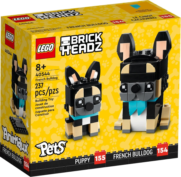 40544 LEGO Brickheadz French Bulldogs