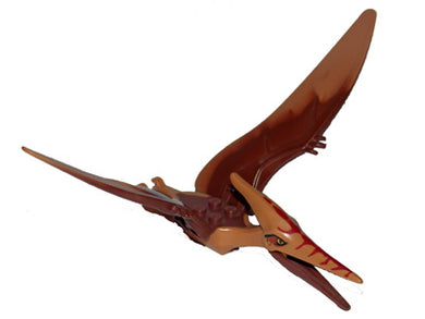 PTERA02 Dinosaur Pteranodon with Reddish Brown Back