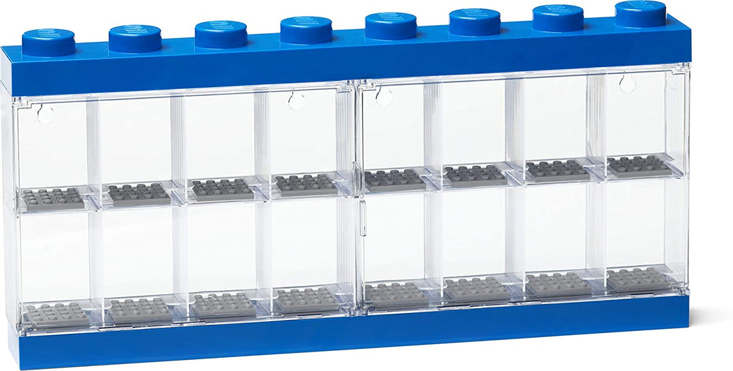 40660005 LEGO Minifigure Display Case 16 Blue