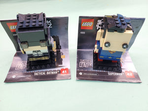 41610 Brickheadz Tactical Batman and Superman (Previously Owned) (Retired)