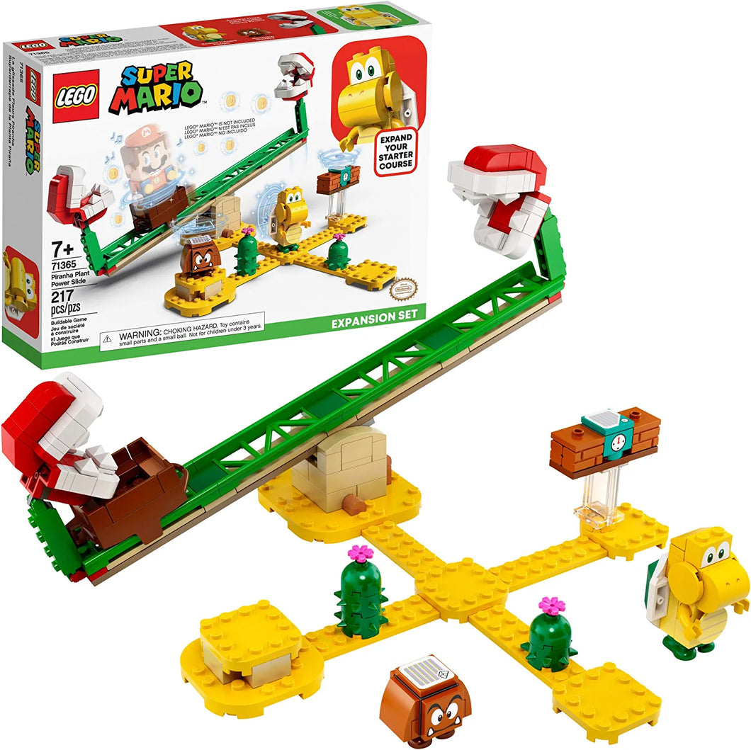71365 Super Mario Piranha Plant Power Slide Expansion (Retired) (New Sealed)