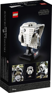 75305 Scout Trooper Bust (Retired) (New Sealed)