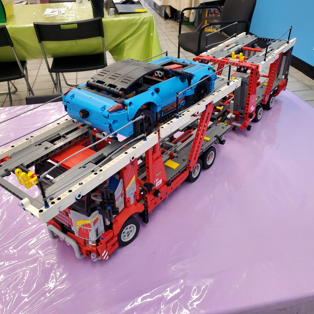 slidbane bagværk Lav en snemand 42098 LEGO Technic Car Transporter (Retired) (Previously Owned) – Bricks  and Minifigs Ontario