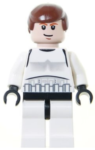 SW0205a Han Solo - Light Nougat, Stormtrooper Outfit (2010)