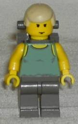 SW0106 Luke Skywalker (Dagobah, Sand Green Tank Top, Backpack) – Bricks ...