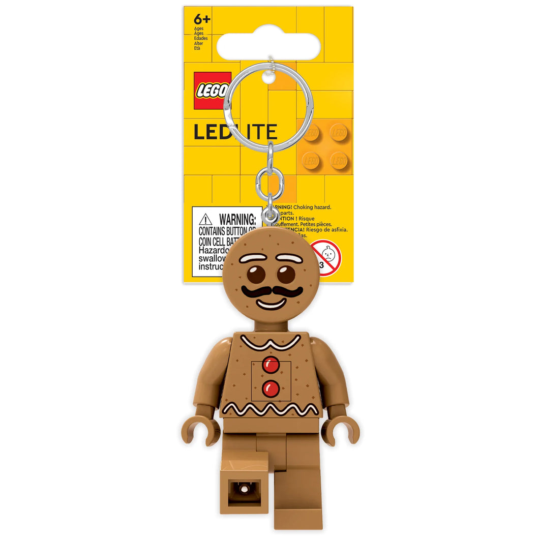 Gingerbread Man Keychain Light