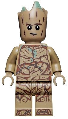 SH743 Groot, Teen Groot - Dark Tan