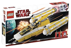 8037 Anakin's Y-wing Starfighter (Retired) (Certified Complete)