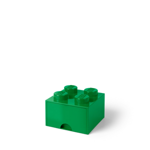 40051734 LEGO Brick Drawer 4 Brick Drawers Dark Green