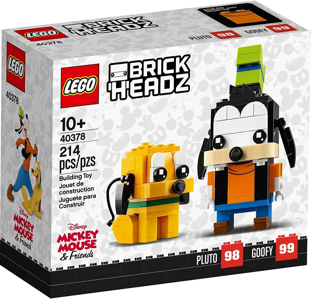 40378 Disney BrickHeadz Pluto Goofy (Certified Complete)