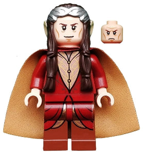 LOR059 Elrond, Silver Crown, Dark Red Clothing