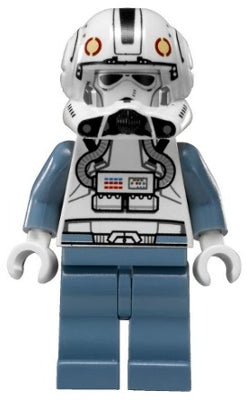 SW0281 Clone Pilot, Episode 3 with Open Helmet and White Head