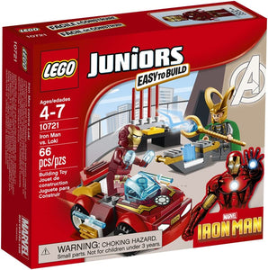10721 Juniors Iron Man vs. Loki (Retired) (Certified Complete)