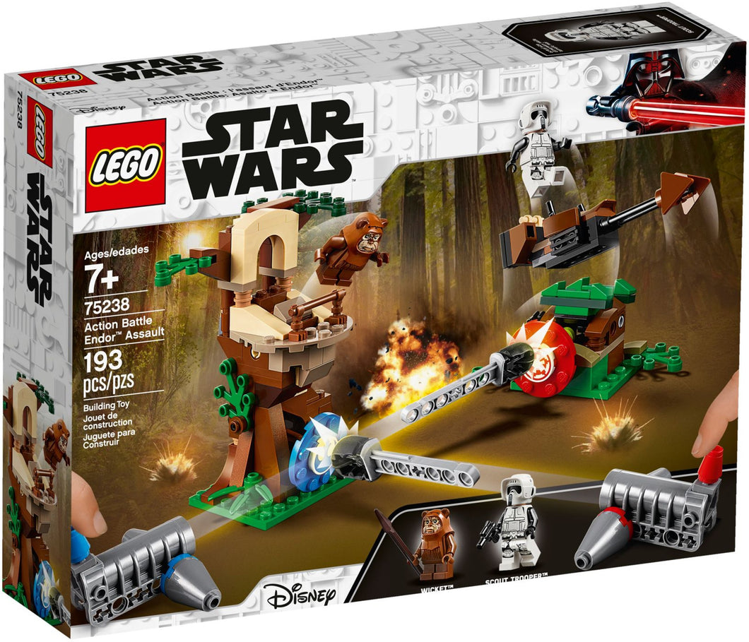 75238 Action Battle Endor Assault (Retired) (New Sealed)