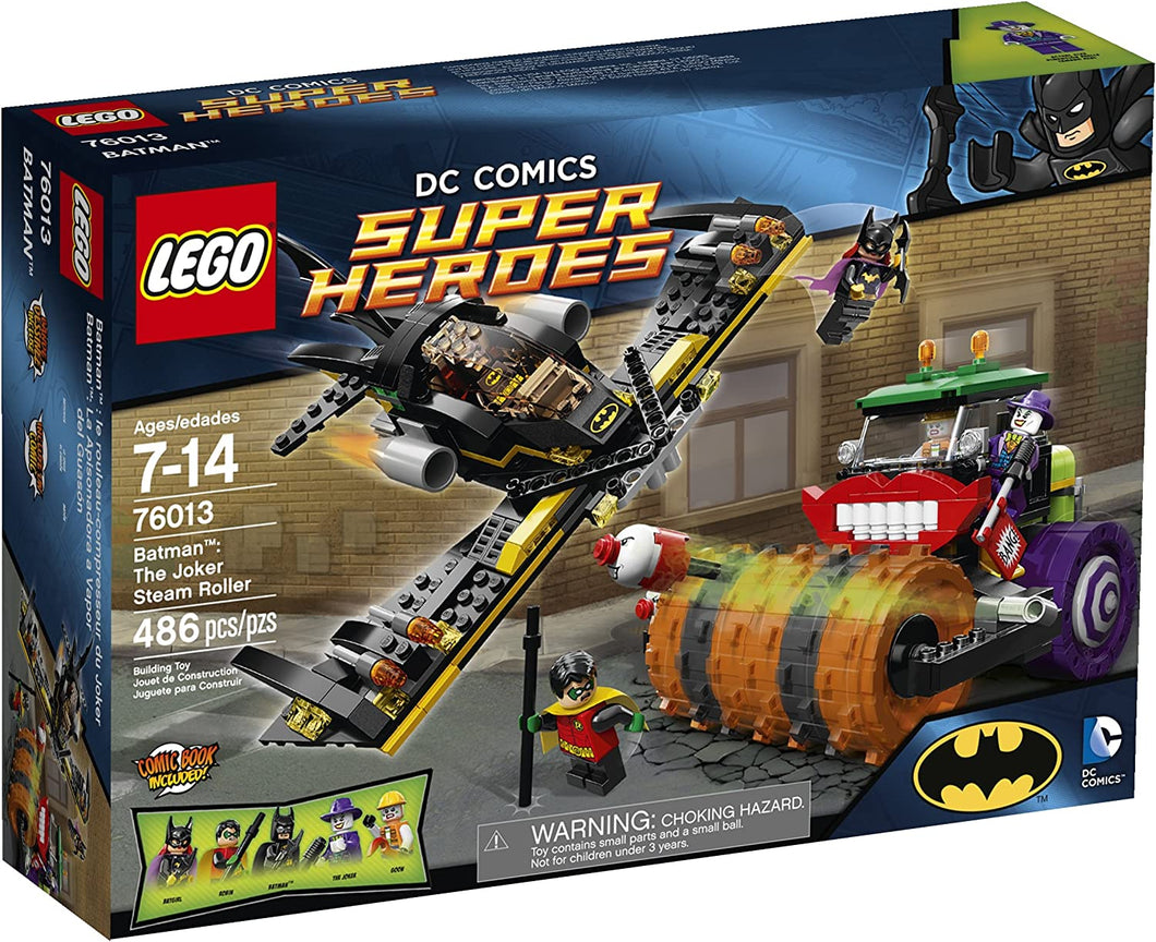 76013 Batman: The Joker Steam Roller (Retired) (Certified Complete)