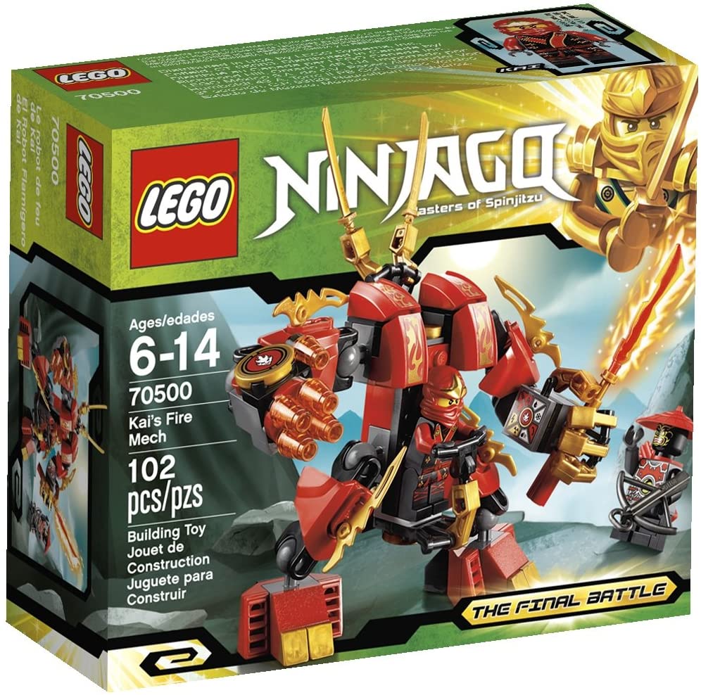 70500 Ninjago Kai's Fire Mech (Retired) (New Sealed)