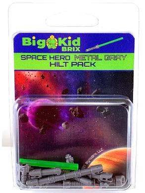 Big Kid Brix Space Hero Hilt Pack Gray