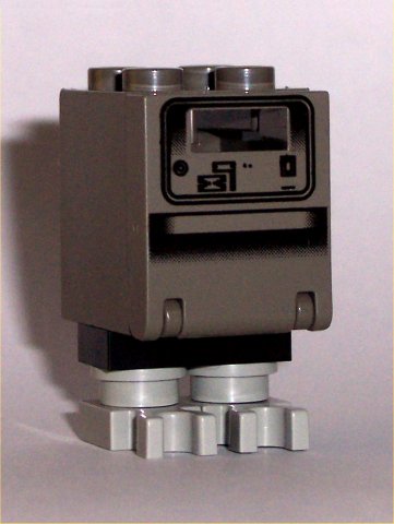 SW0073 Gonk Droid (GNK Power Droid), Light and Dark Gray