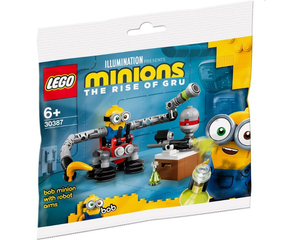 30387 Bob Minion with Robot Arms polybag (Retired) (New Sealed)