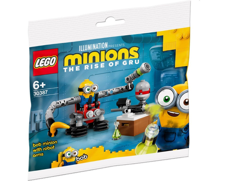 30387 Bob Minion with Robot Arms polybag (Retired) (New Sealed)