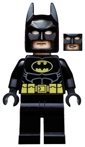 TLM082 Batman - Black Suit with Yellow Belt and Crest