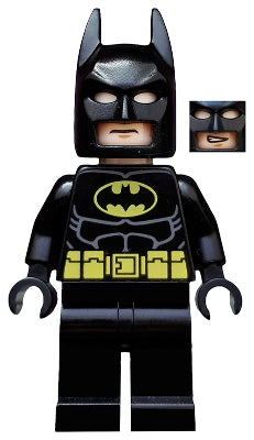 TLM082 Batman - Black Suit with Yellow Belt and Crest