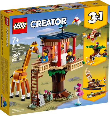 31116 LEGO Creator: Safari Wildlife Tree House (Retired) (Certified Complete)