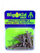 Big Kid Brix Mando Hunter Rifle Blaster Pack Grey
