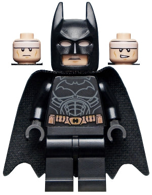 SH781 Batman Black Suit with Copper Belt Bricks and Minifigs