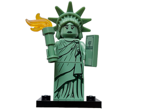 Statue of sales liberty minifigure