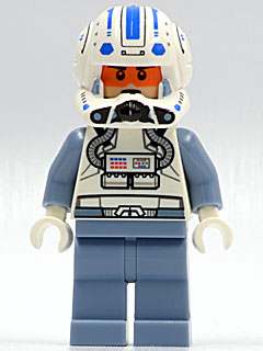 SW0265 Clone Trooper Pilot Captain Jag (Phase 2) - Frown
