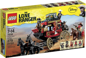 79108 Lone Ranger Stagecoach Escape (Retired) (New Sealed)