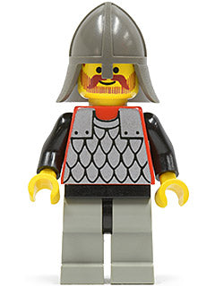 RARE LEGO Character Knight Castle Castle Minifig ref cas074 / Set 677 6077