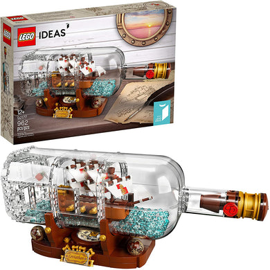 92177 Ship in a Bottle (Retired) (Certified Complete)