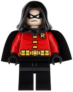 SH059 Robin - Black Cape and Hood