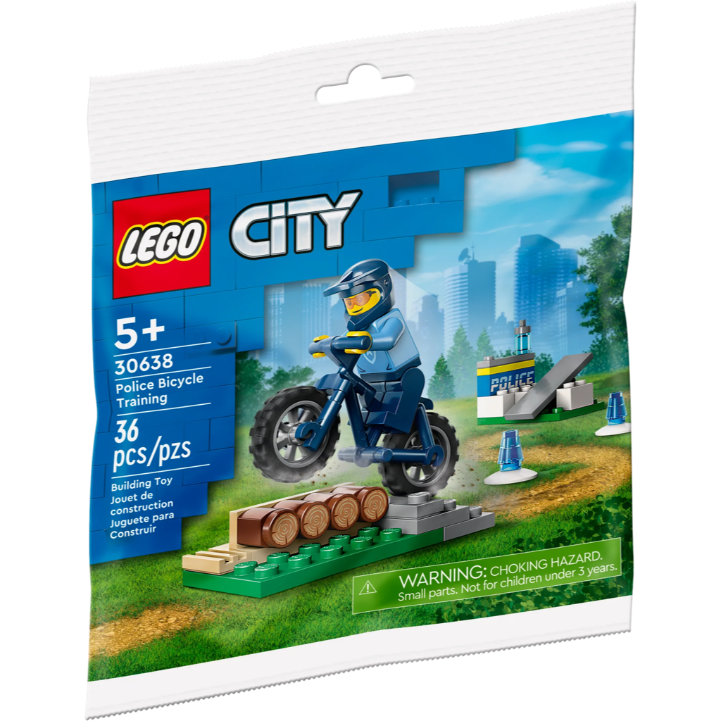 30638 Police Bicycle Training Polybag