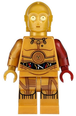 SW0653 C-3PO - Dark Red Arm