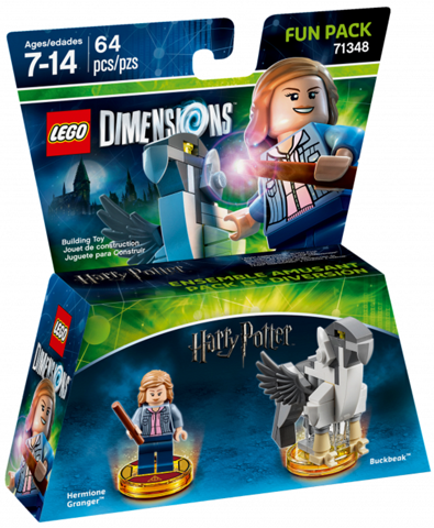 71348 LEGO Dimensions: Fun Pack - Harry Potter (Hermione Granger and Buckbeak) (Retired) (Certified Complete)
