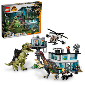 76949 Giganotosaurus & Therizinosaurus Attack