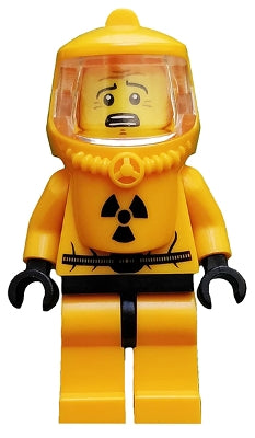 COL061 Hazmat Guy, Series 4 (Minifigure Only)